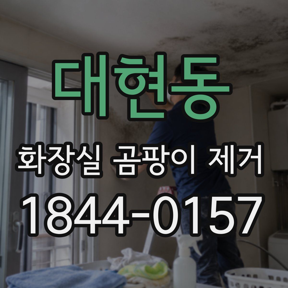 대현동 화장실 곰팡이 제거