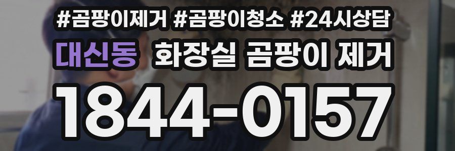 대신동 화장실 곰팡이 제거