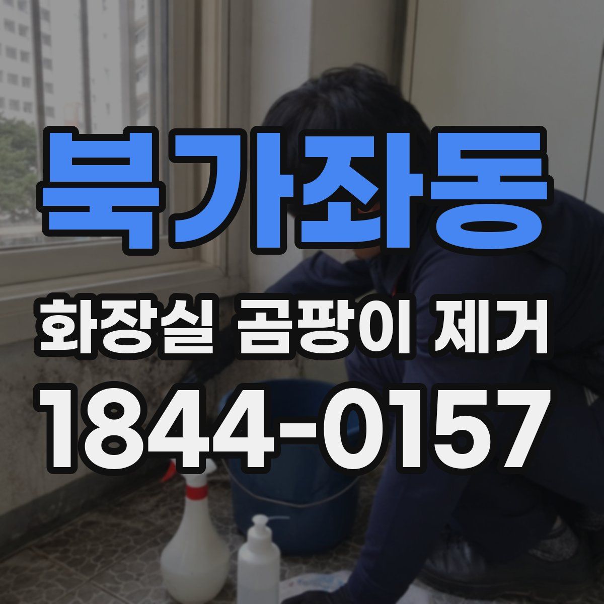 북가좌동 화장실 곰팡이 제거
