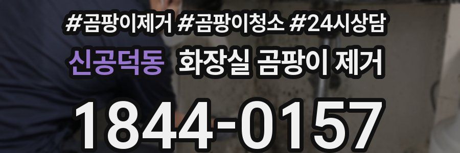 신공덕동 화장실 곰팡이 제거
