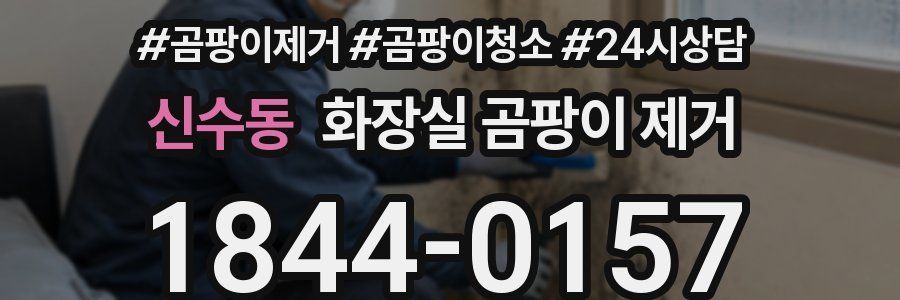 신수동 화장실 곰팡이 제거