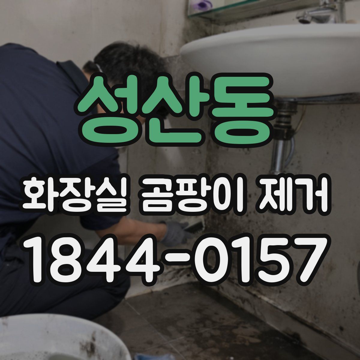성산동 화장실 곰팡이 제거