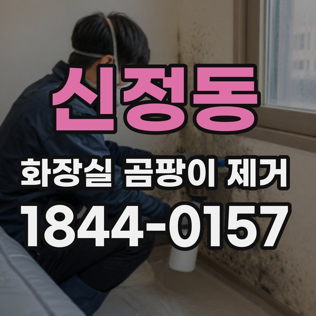 신정동 화장실 곰팡이 제거
