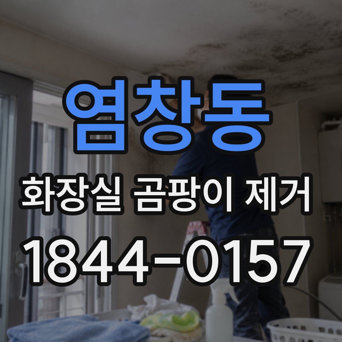 염창동 화장실 곰팡이 제거