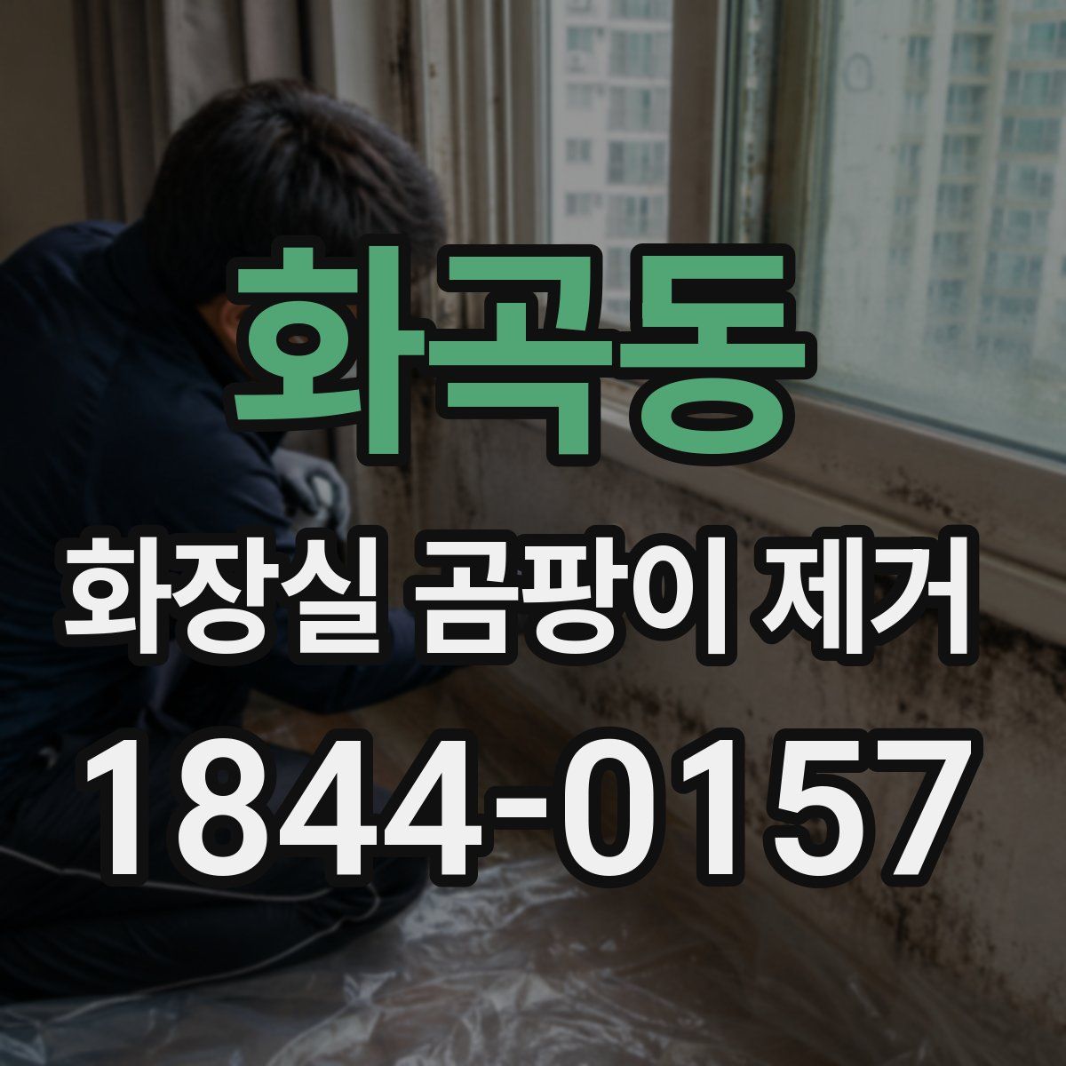 화곡동 화장실 곰팡이 제거