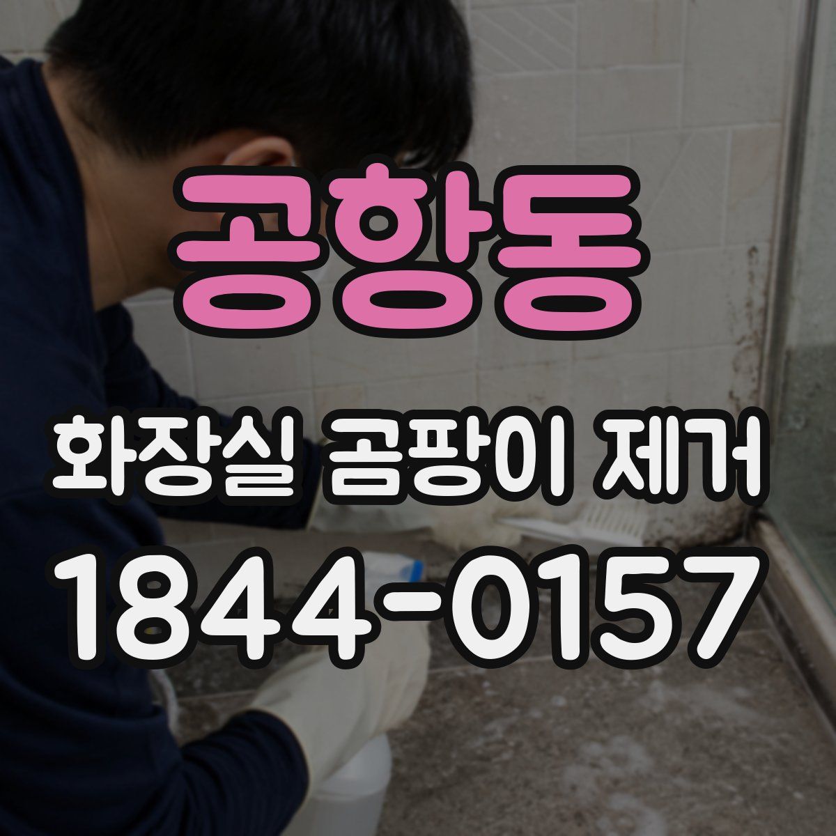 공항동 화장실 곰팡이 제거