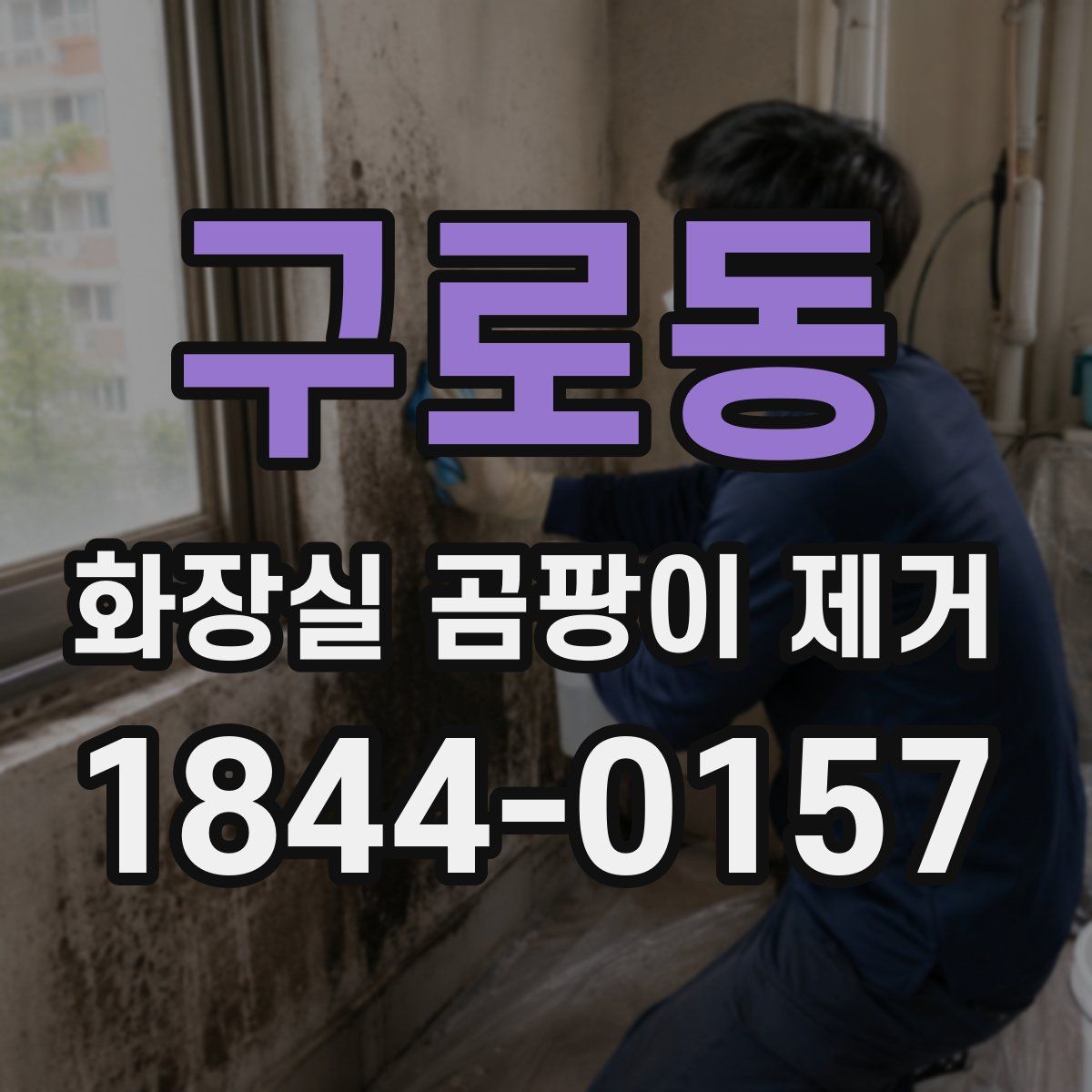 구로동 화장실 곰팡이 제거