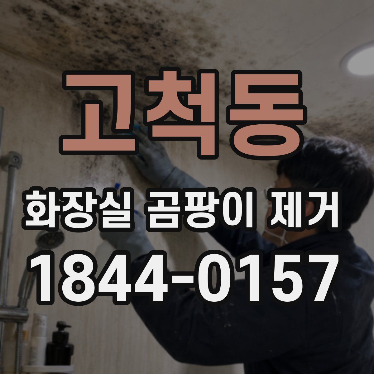 고척동 화장실 곰팡이 제거
