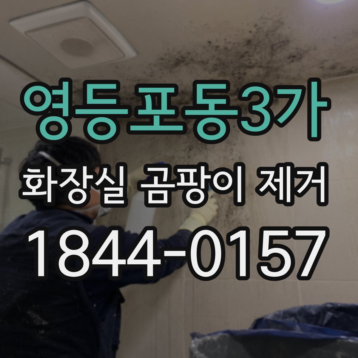 영등포동3가 화장실 곰팡이 제거