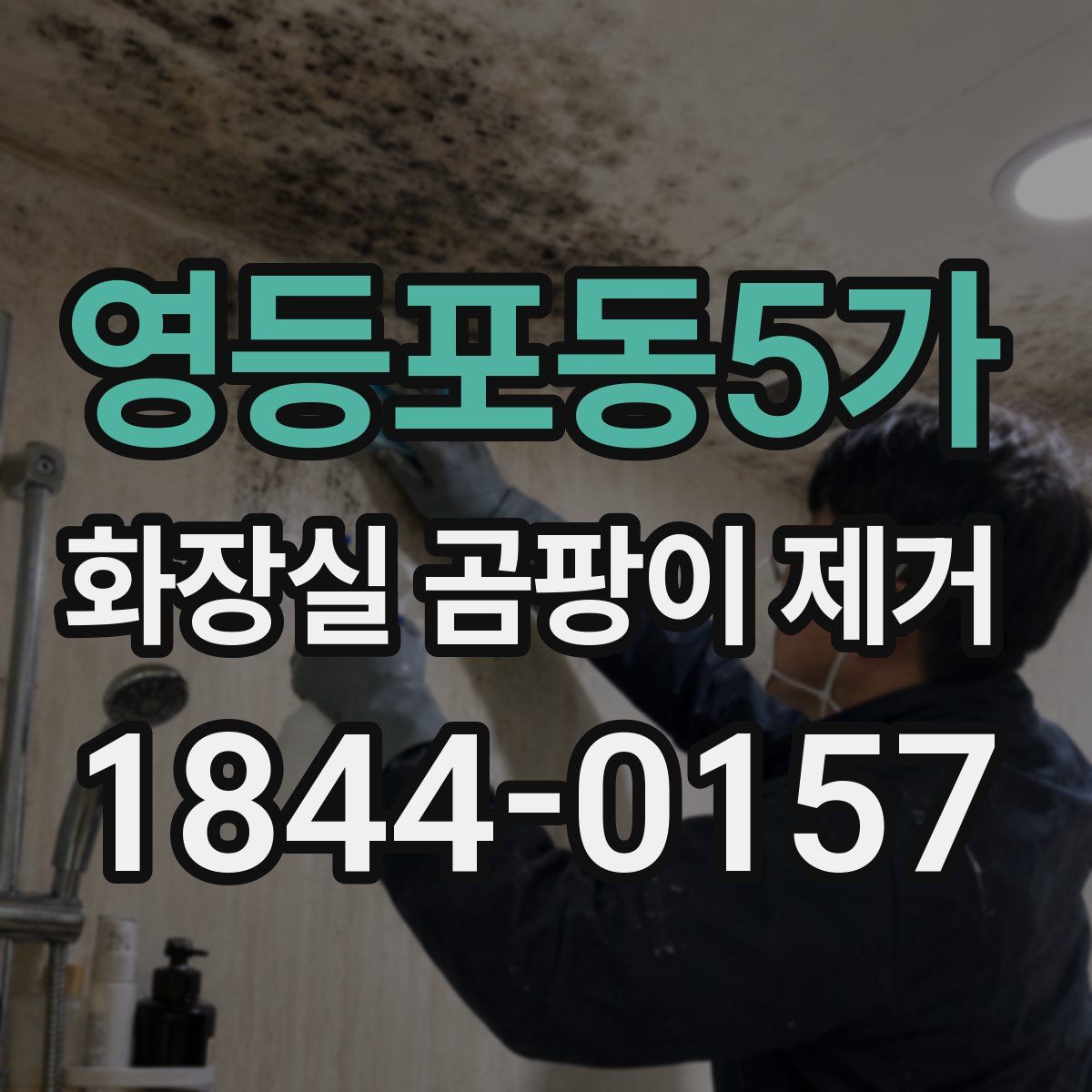 영등포동5가 화장실 곰팡이 제거
