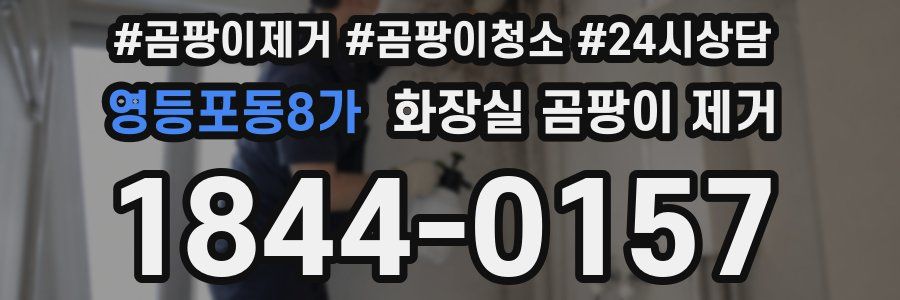 영등포동8가 화장실 곰팡이 제거