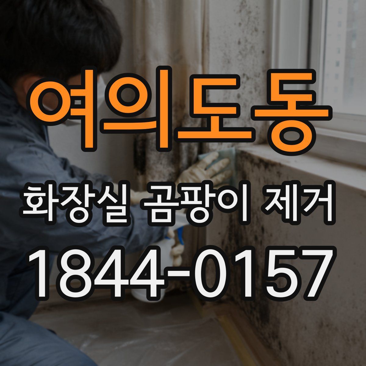 여의도동 화장실 곰팡이 제거