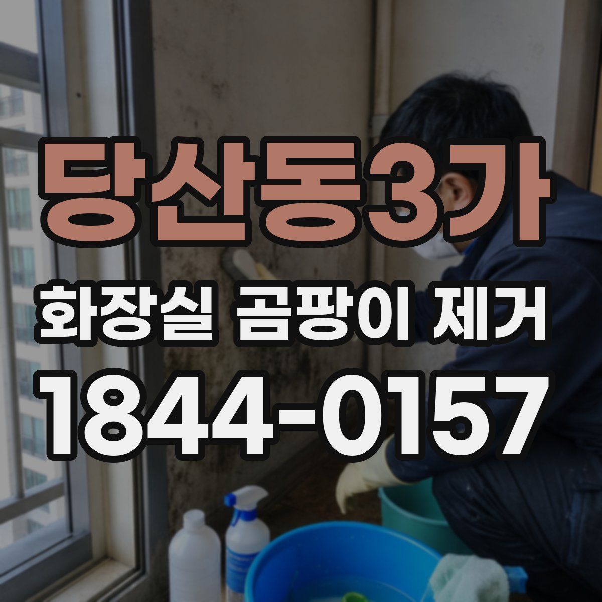 당산동3가 화장실 곰팡이 제거