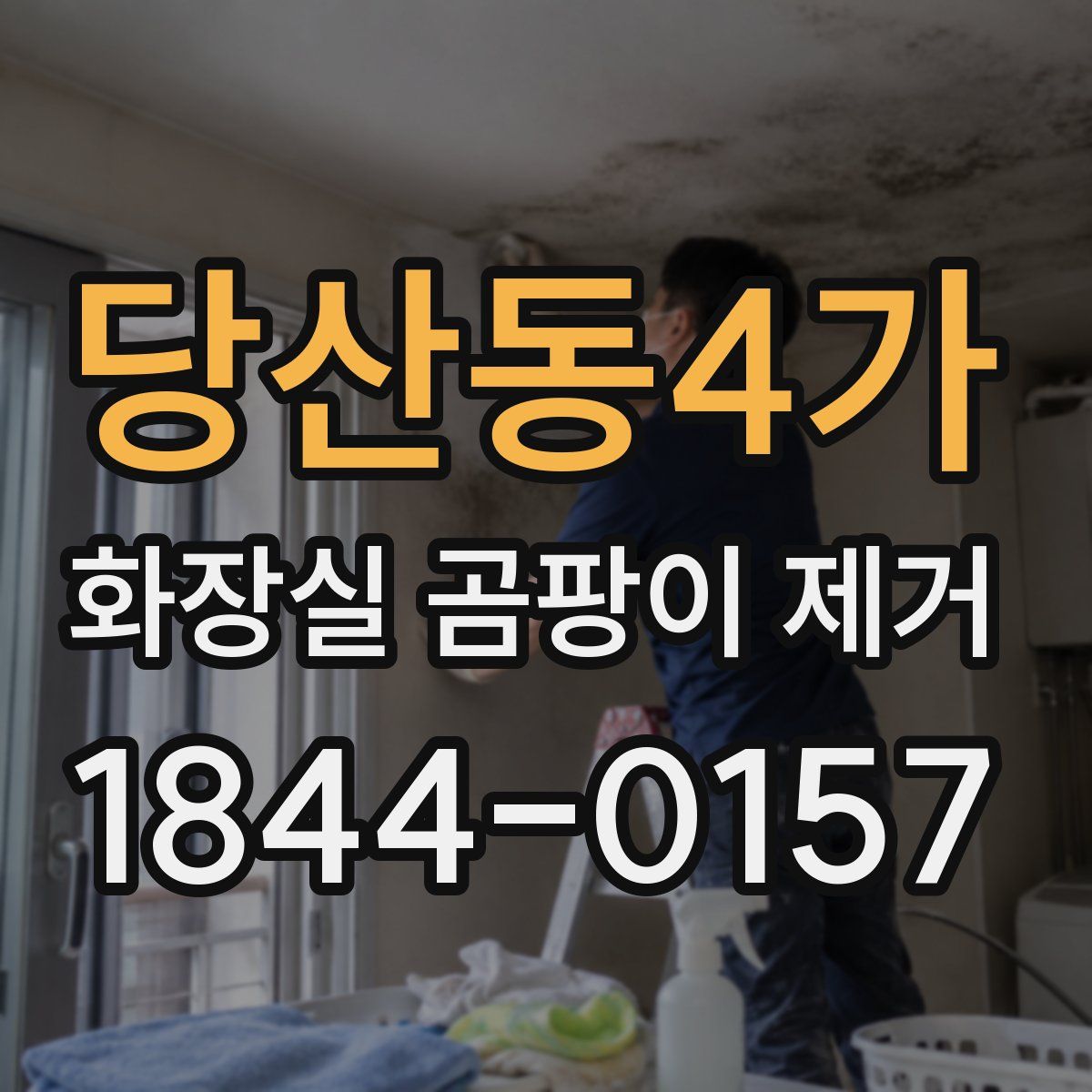 당산동4가 화장실 곰팡이 제거