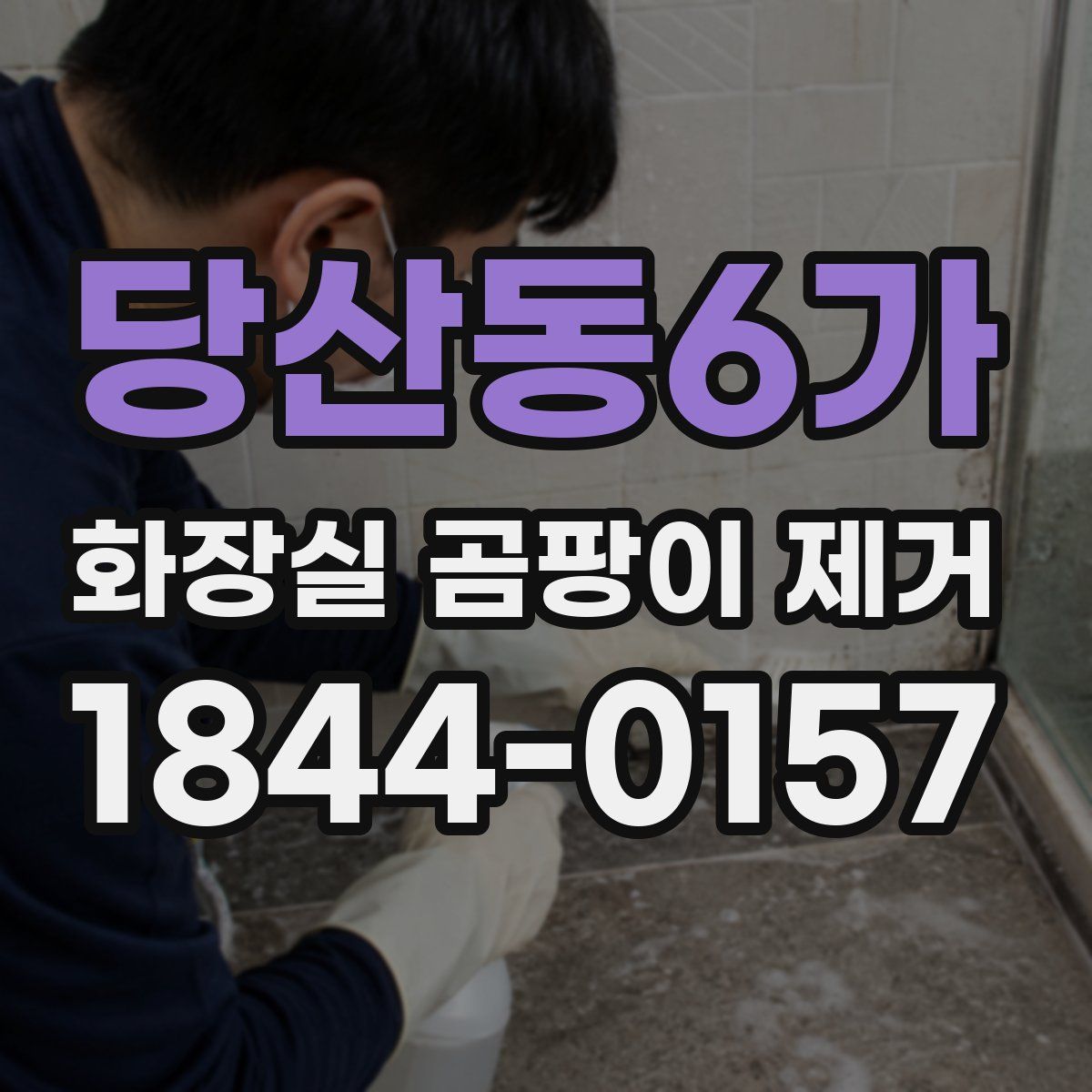 당산동6가 화장실 곰팡이 제거