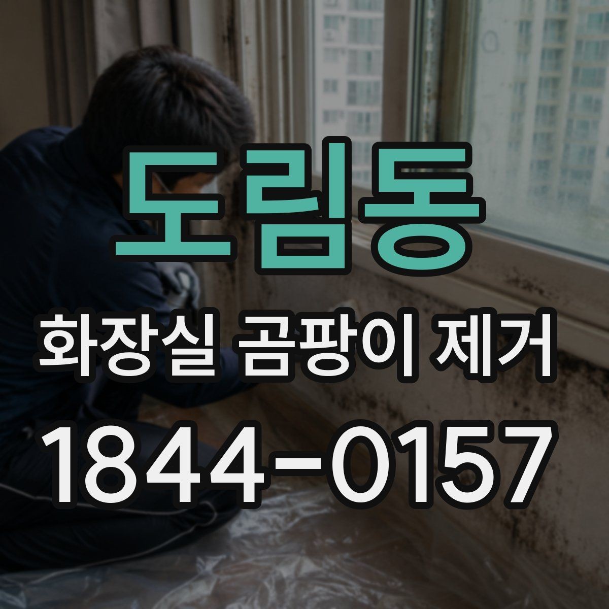 도림동 화장실 곰팡이 제거 타일 줄눈부터 손보는 청소하는 순서