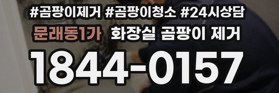 문래동1가 화장실 곰팡이 제거