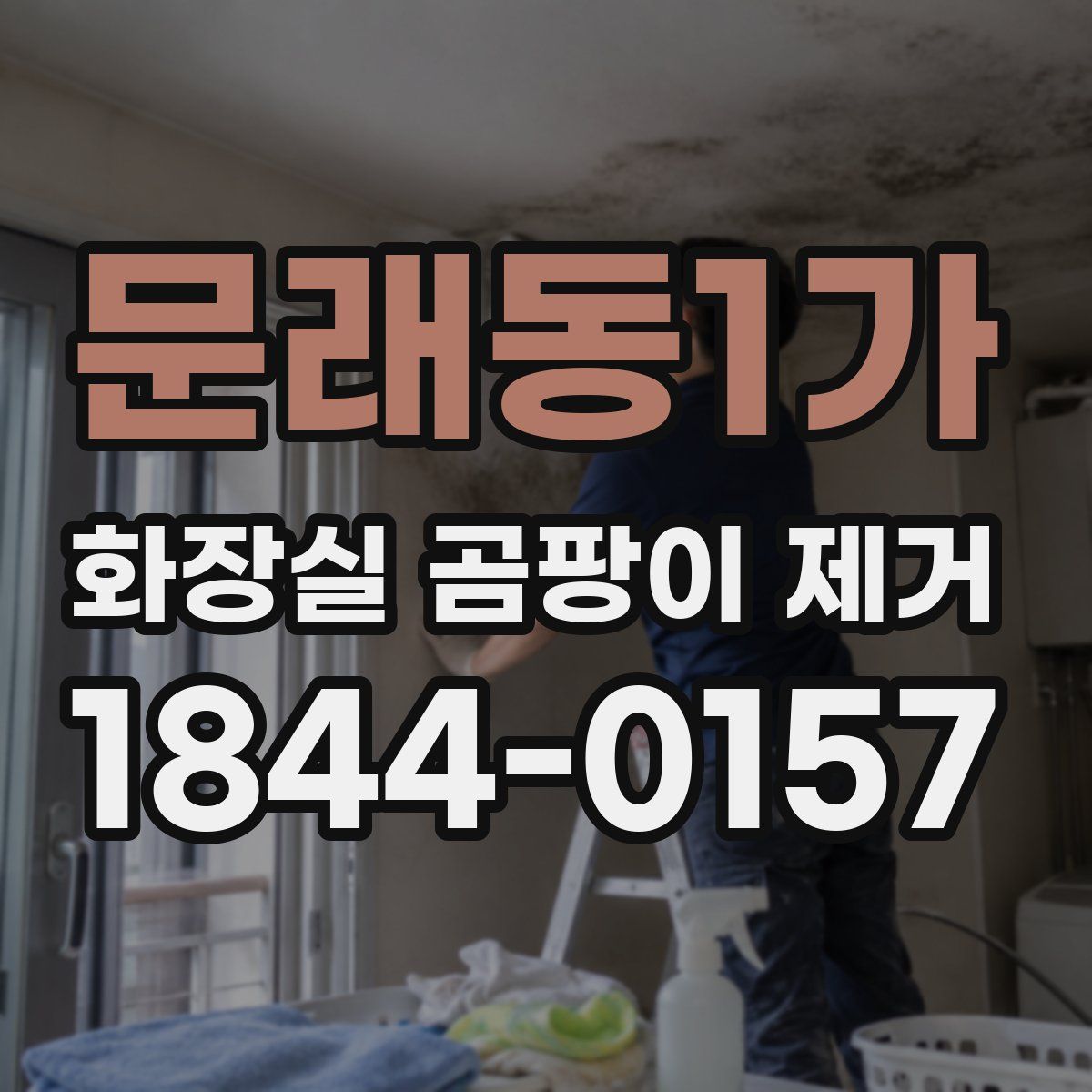 문래동1가 화장실 곰팡이 제거