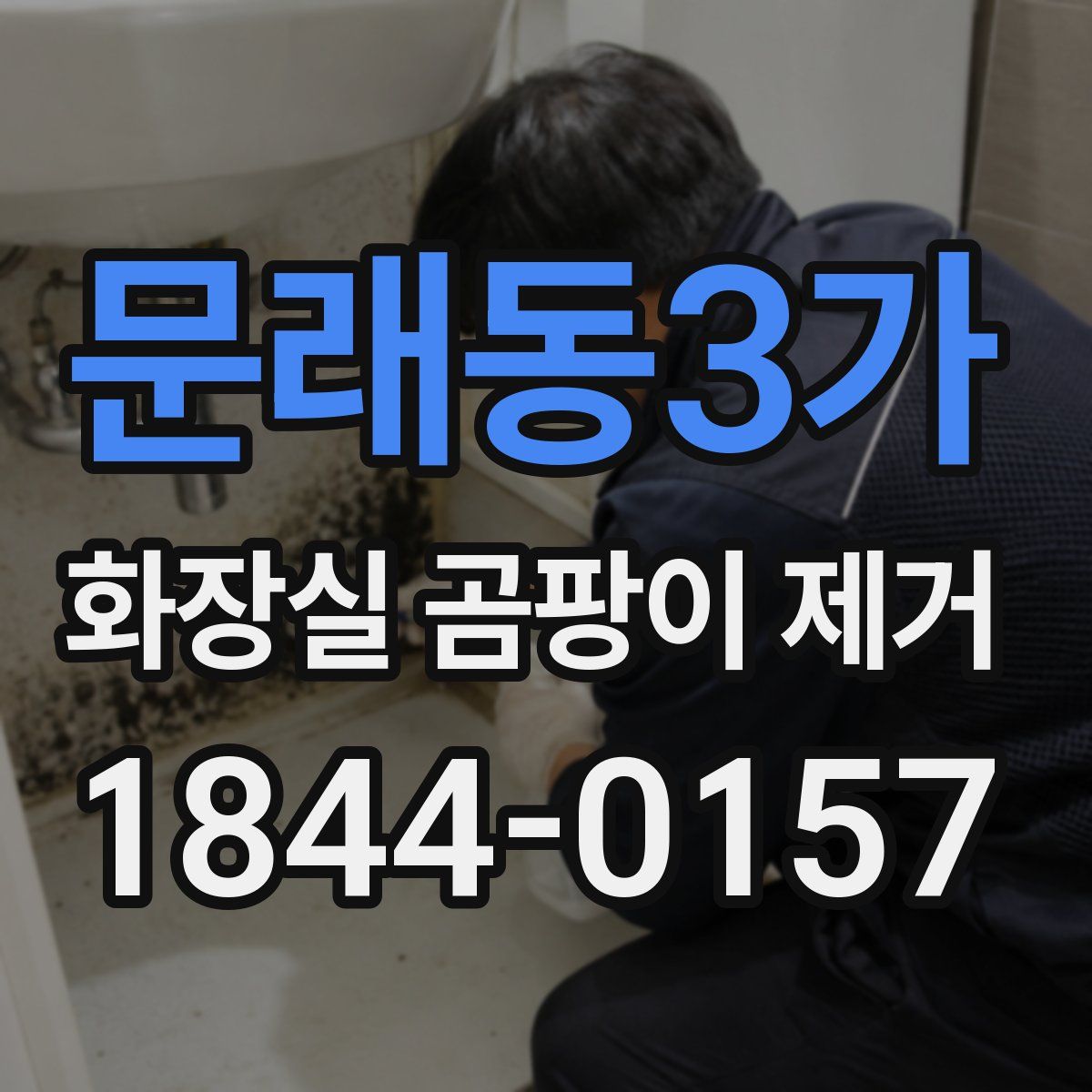 문래동3가 화장실 곰팡이 제거