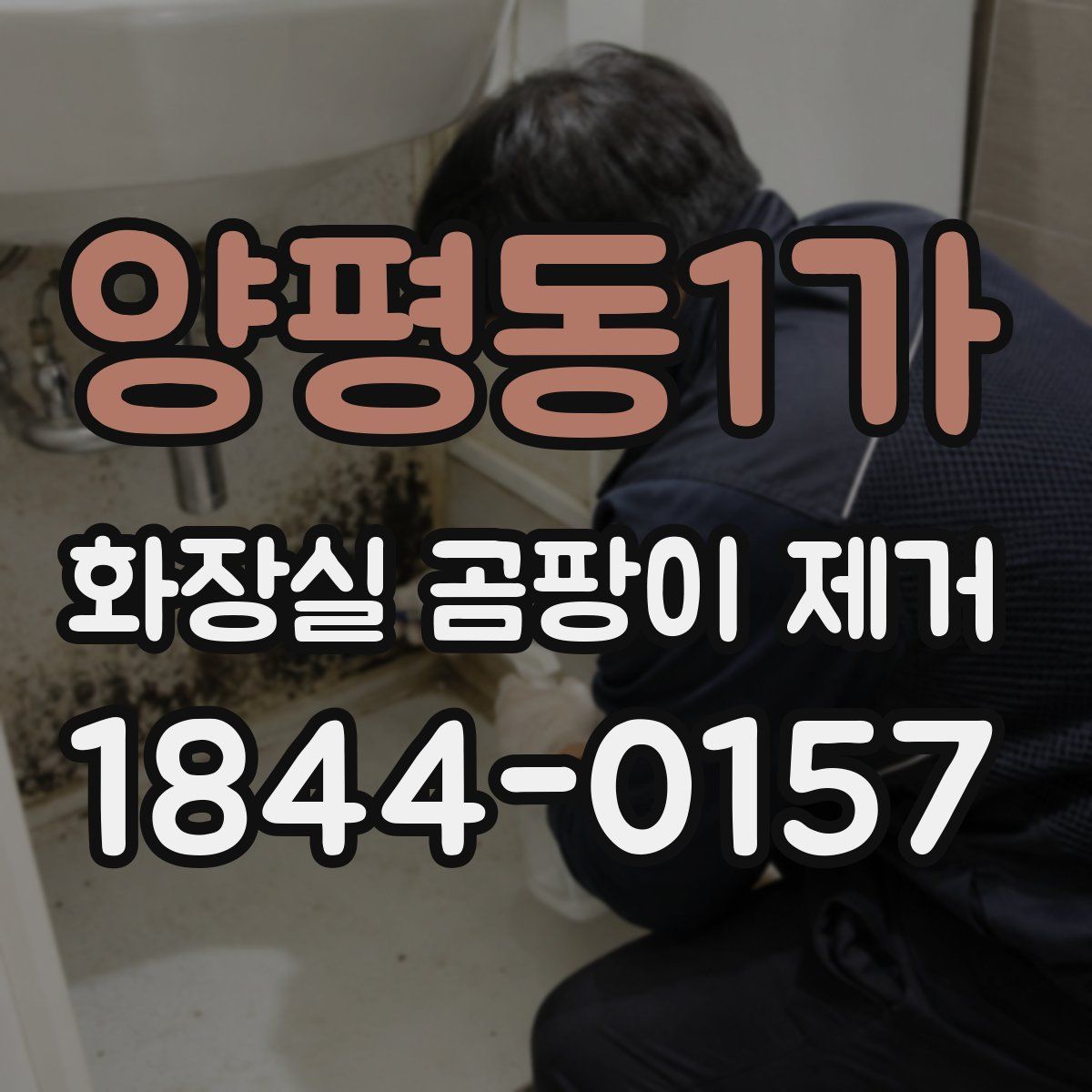 양평동1가 화장실 곰팡이 제거