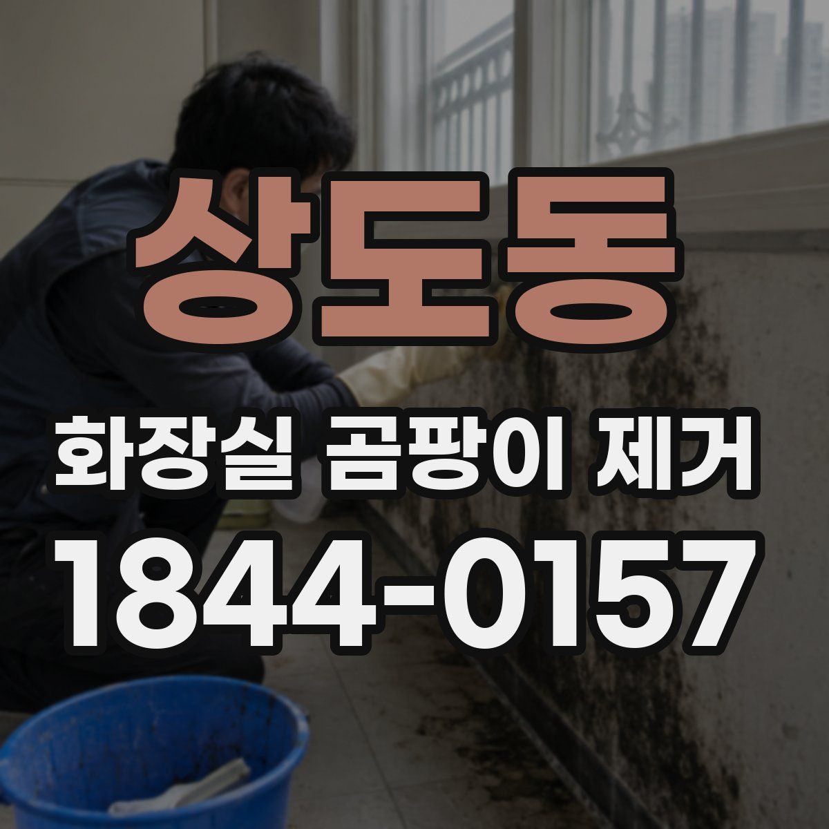 상도동 화장실 곰팡이 제거