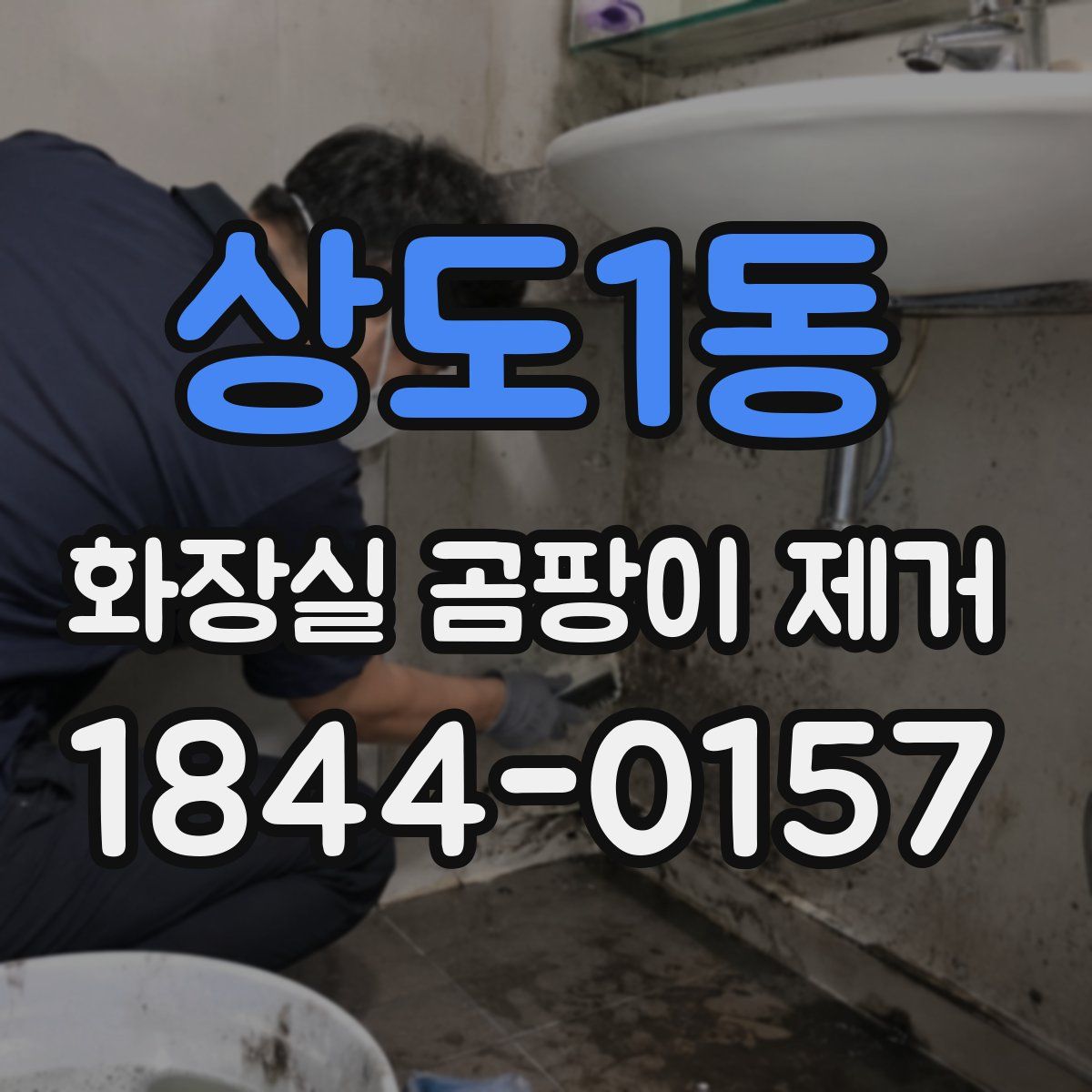 상도1동 화장실 곰팡이 제거