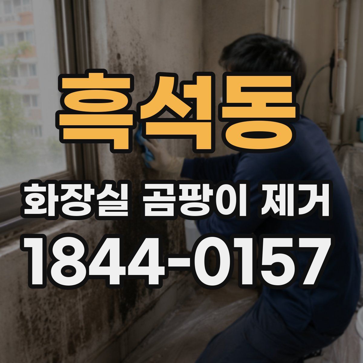 흑석동 화장실 곰팡이 제거