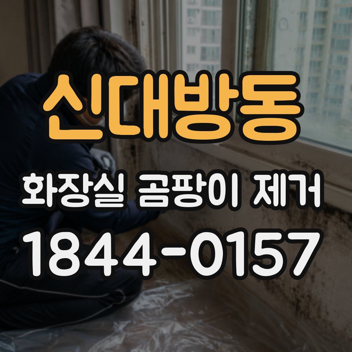 신대방동 화장실 곰팡이 제거