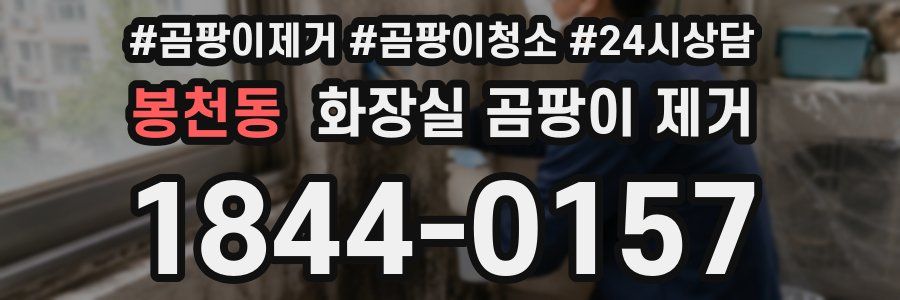 봉천동 화장실 곰팡이 제거