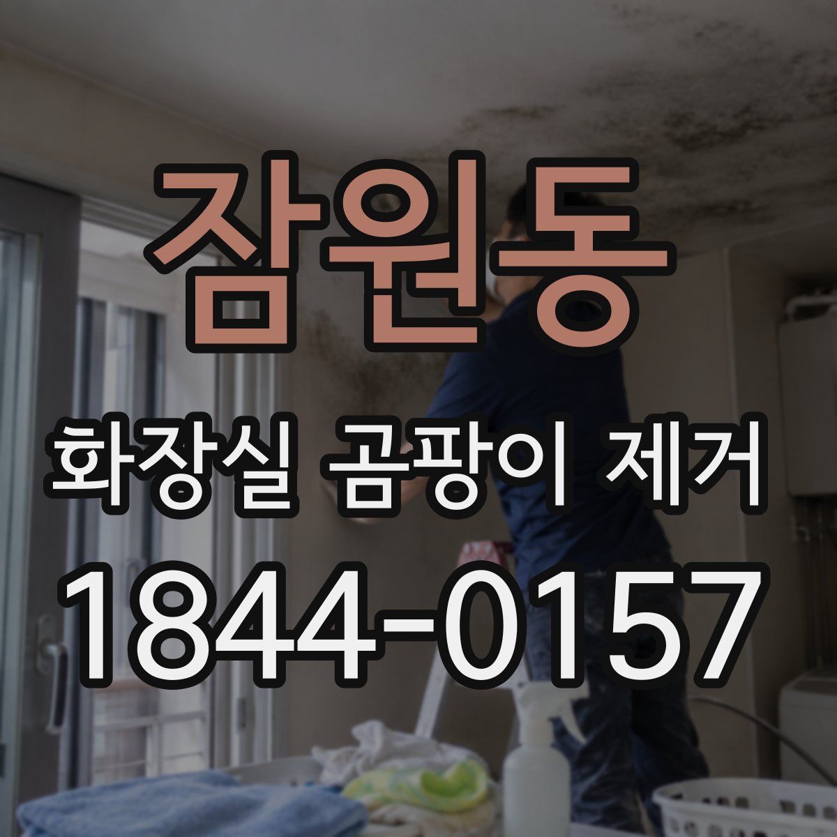 잠원동 화장실 곰팡이 제거