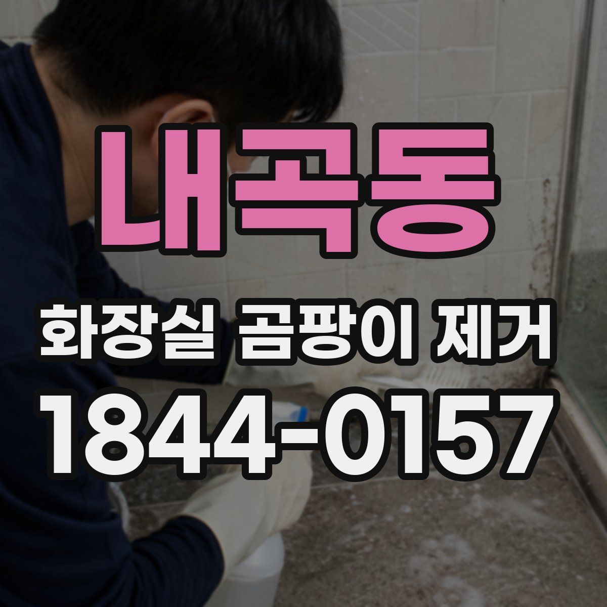 내곡동 화장실 곰팡이 제거
