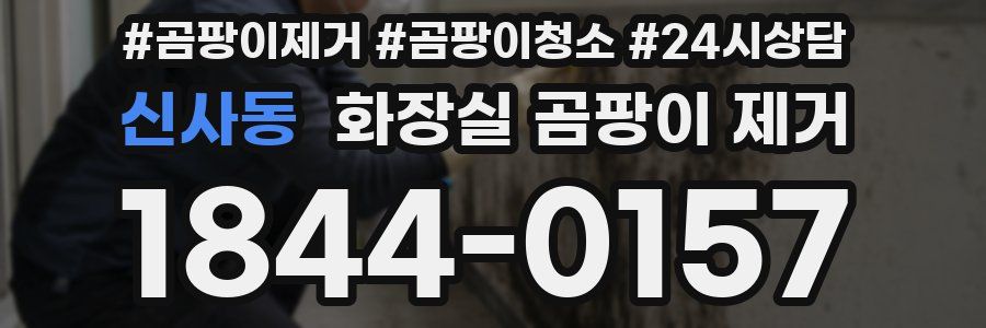 신사동 화장실 곰팡이 제거