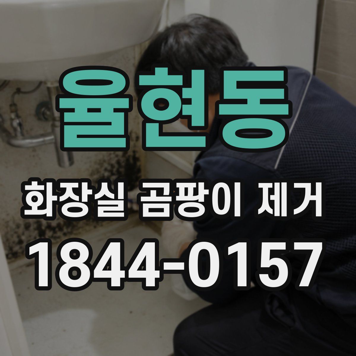 율현동 화장실 곰팡이 제거