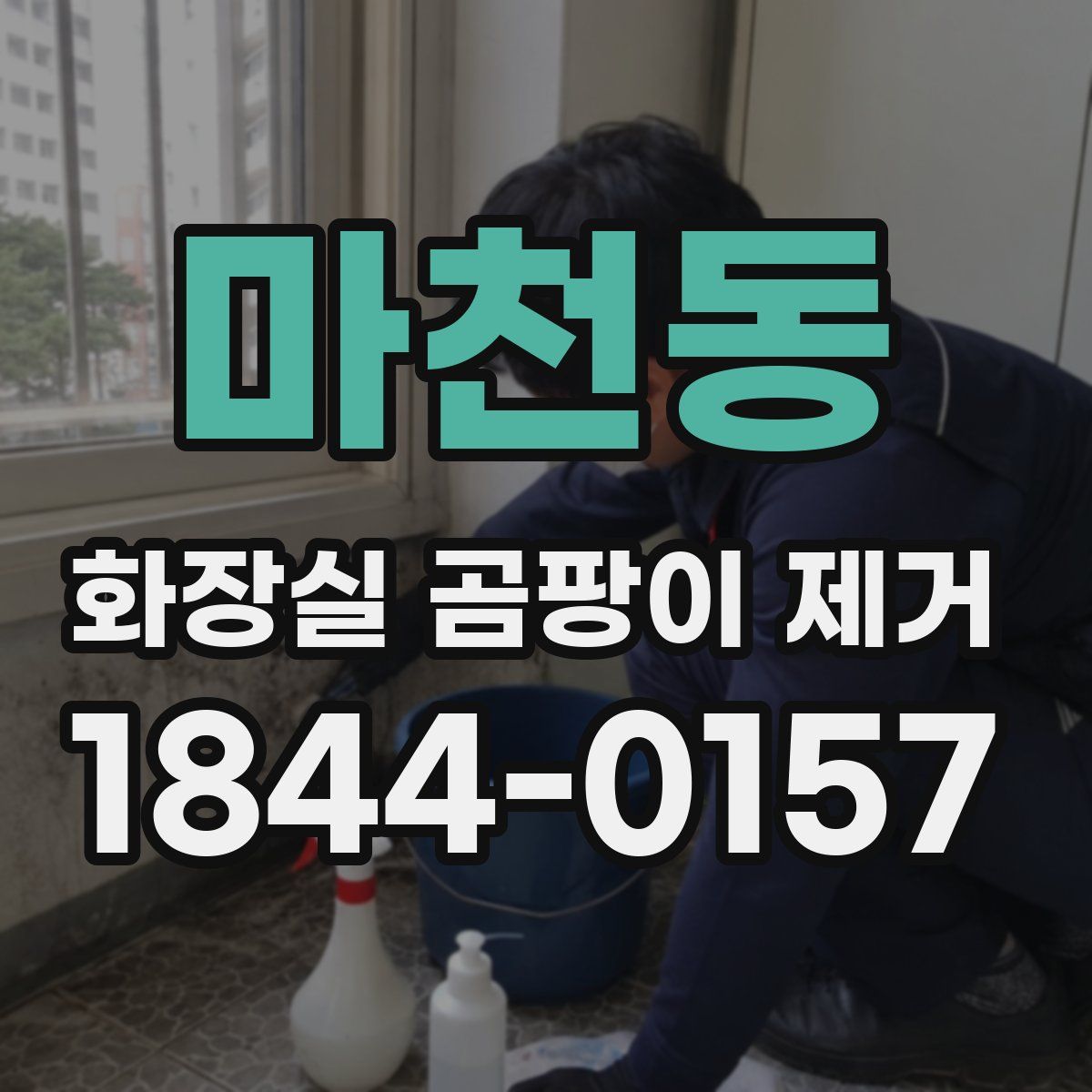 마천동 화장실 곰팡이 제거