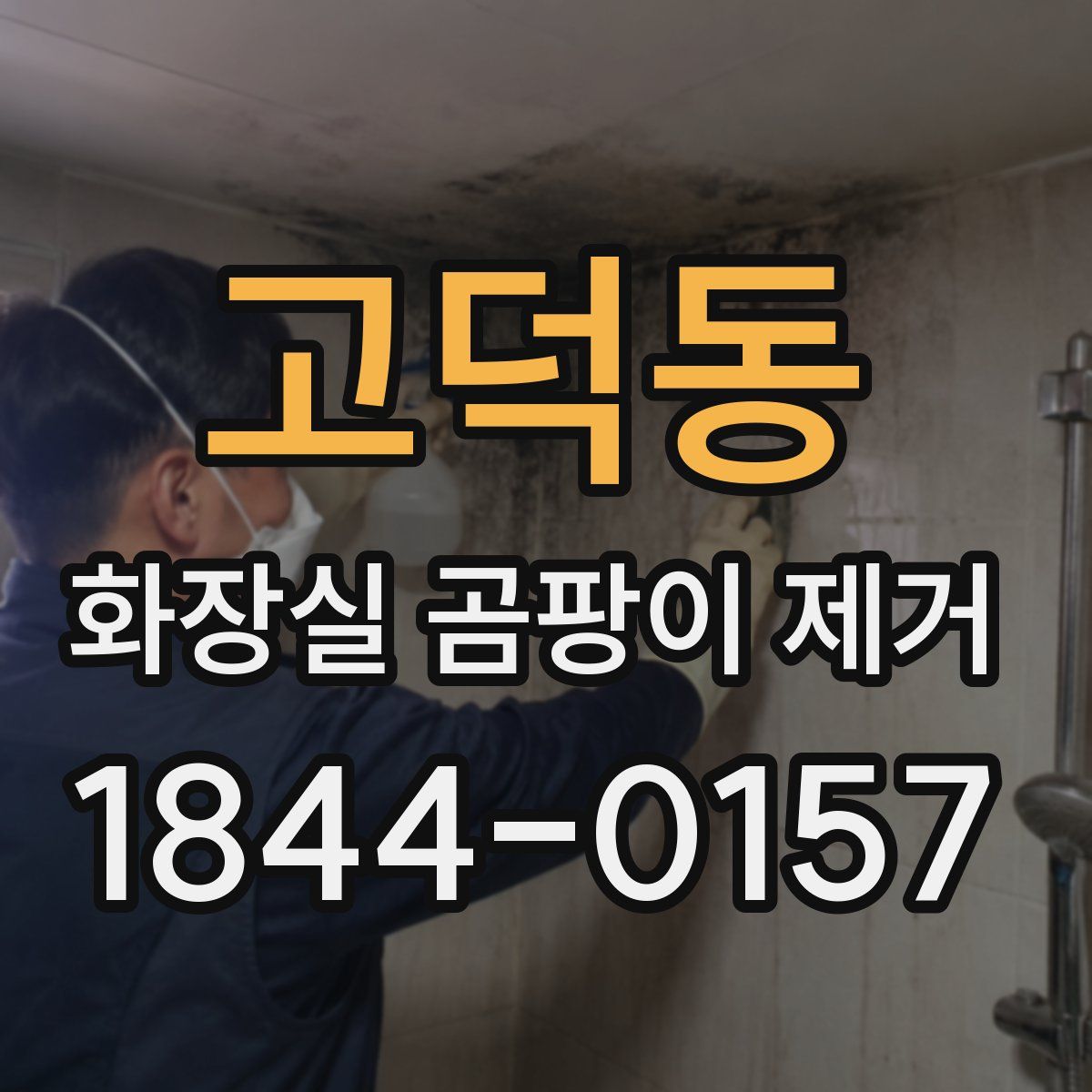 고덕동 화장실 곰팡이 제거