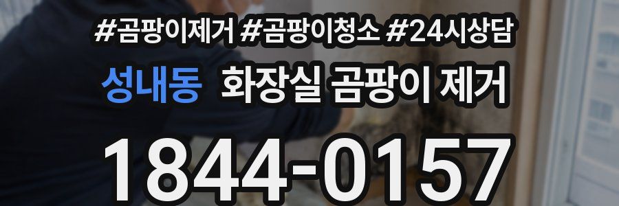 성내동 화장실 곰팡이 제거