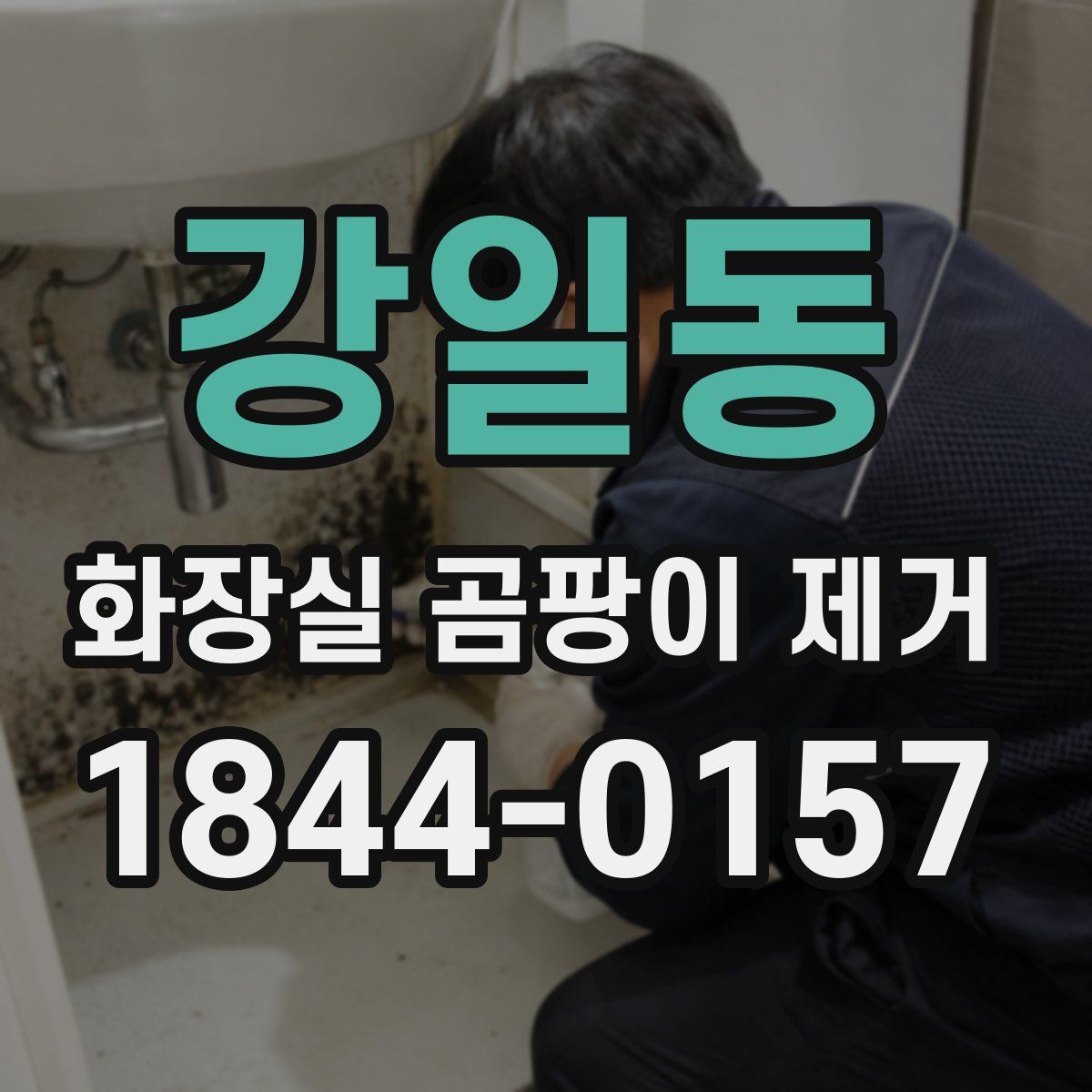 강일동 화장실 곰팡이 제거