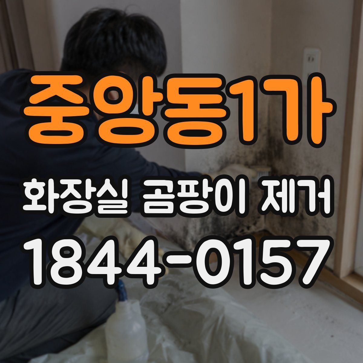 중앙동1가 화장실 곰팡이 제거