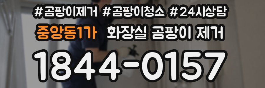 중앙동1가 화장실 곰팡이 제거