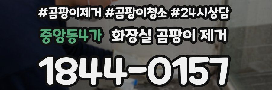 중앙동4가 화장실 곰팡이 제거
