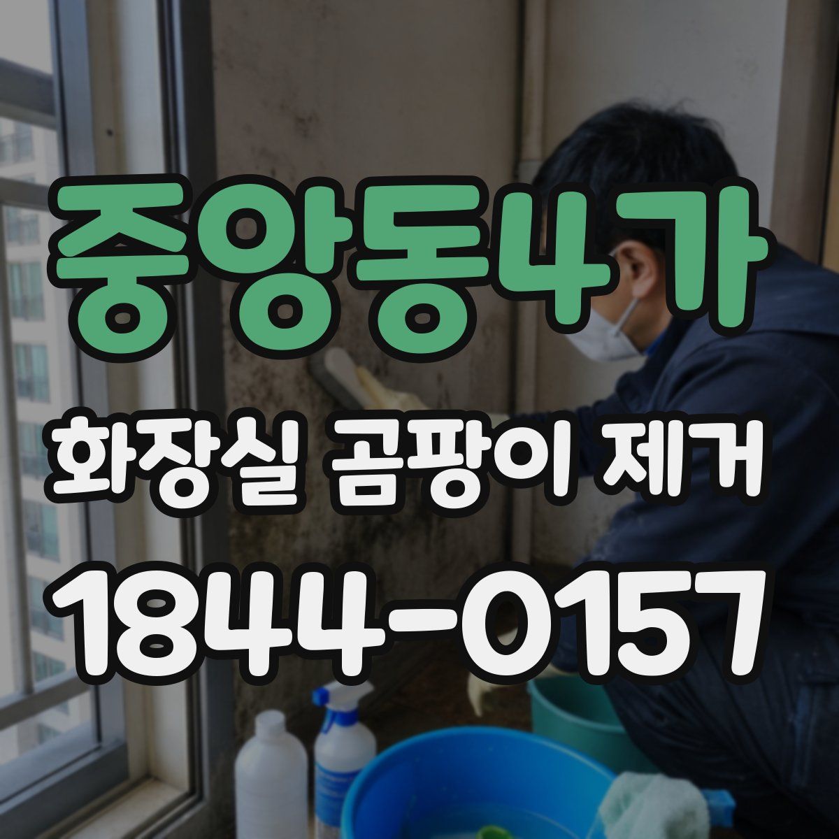 중앙동4가 화장실 곰팡이 제거