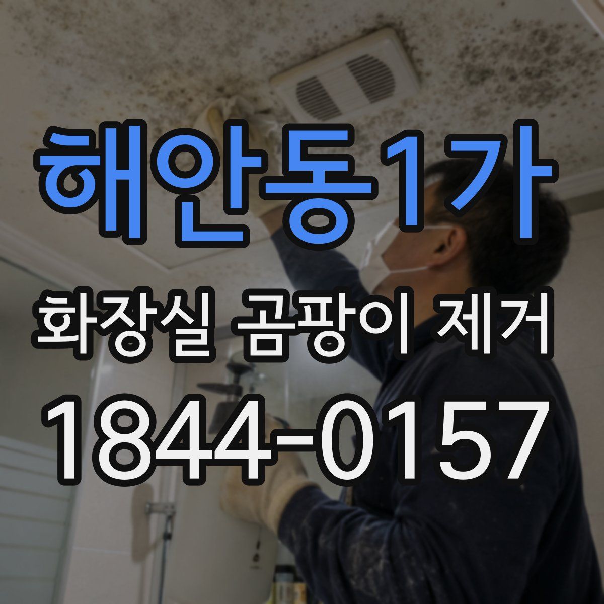 해안동1가 화장실 곰팡이 제거