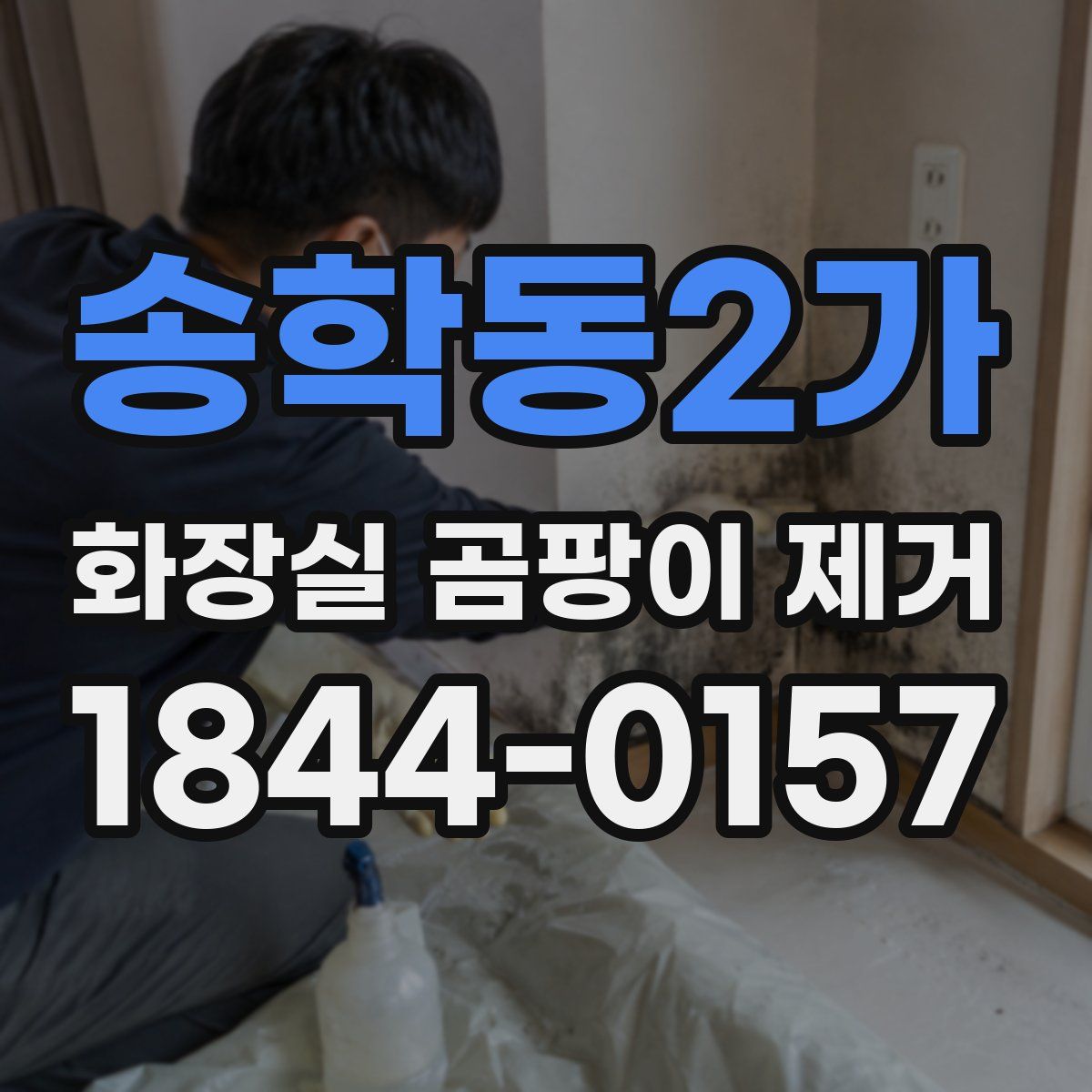 송학동2가 화장실 곰팡이 제거