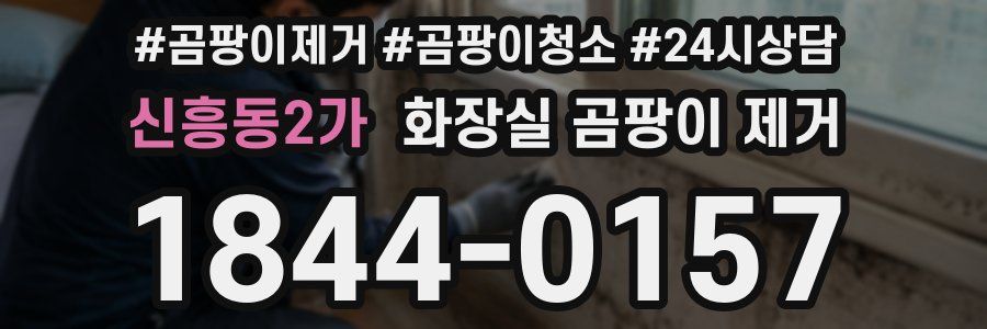 신흥동2가 화장실 곰팡이 제거