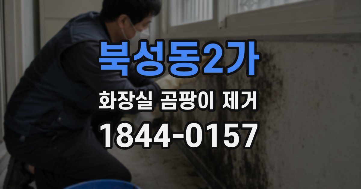 북성동2가 화장실 곰팡이 제거