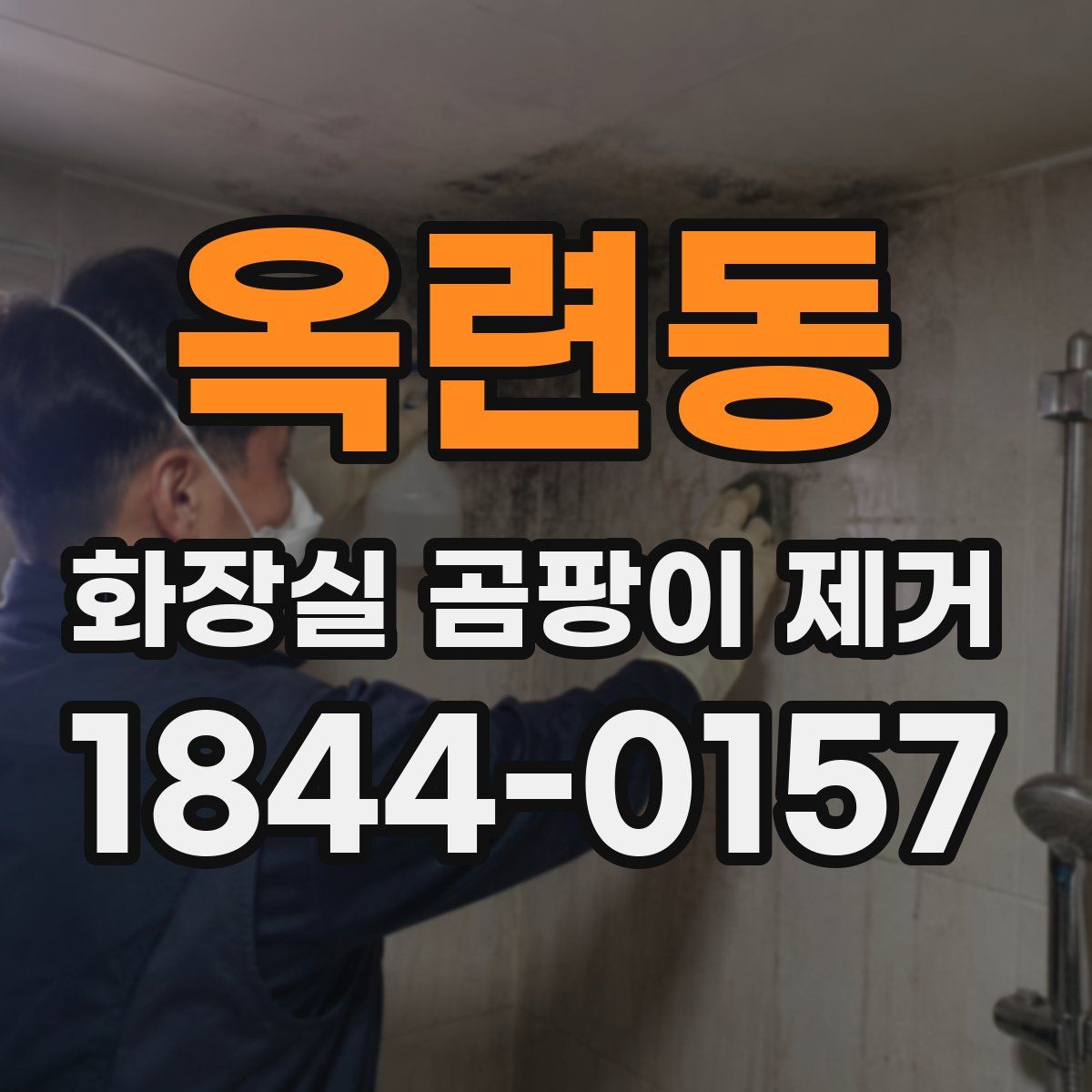 옥련동 화장실 곰팡이 제거