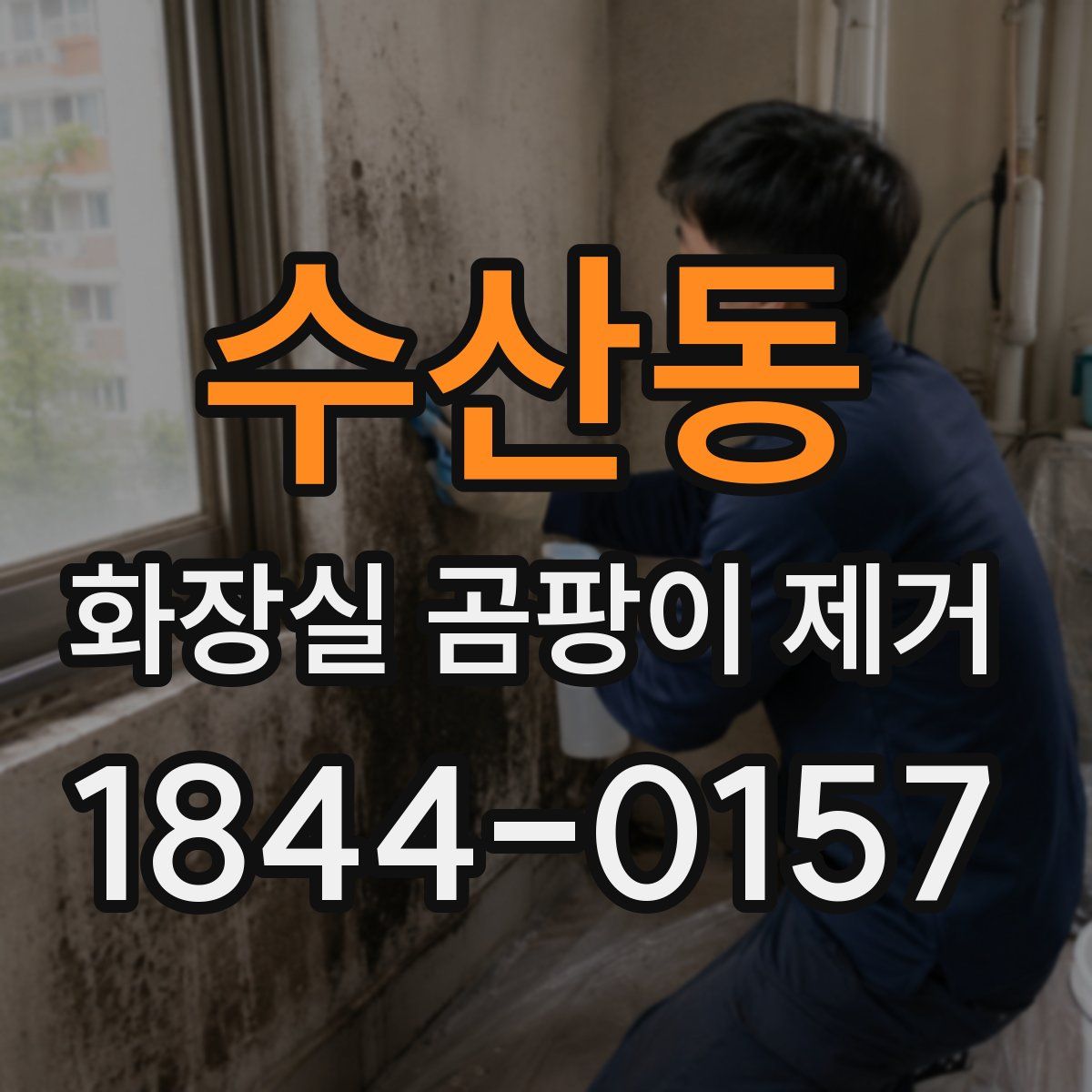수산동 화장실 곰팡이 제거