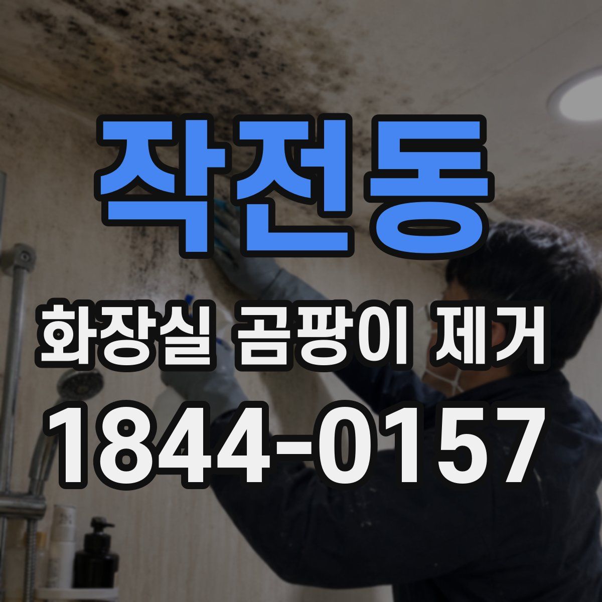 작전동 화장실 곰팡이 제거