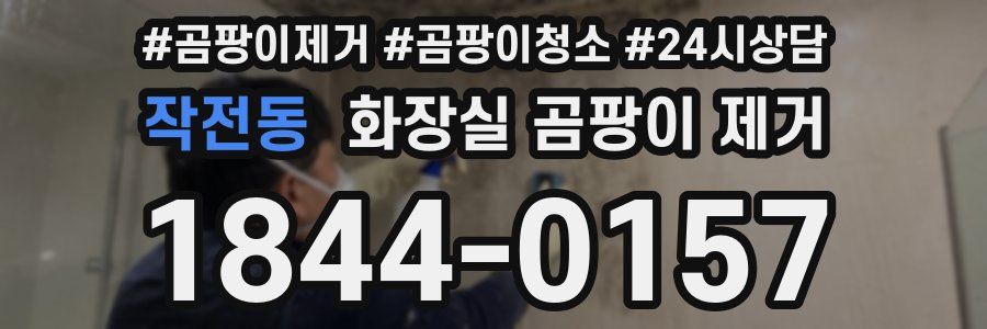 작전동 화장실 곰팡이 제거