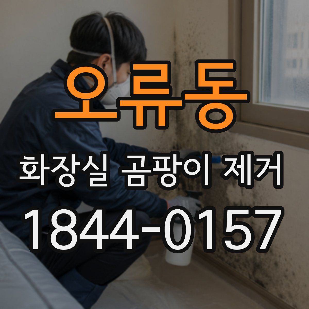 오류동 화장실 곰팡이 제거